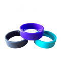 Bracelet de montre en caoutchouc de silicone de vente chaude 22mm